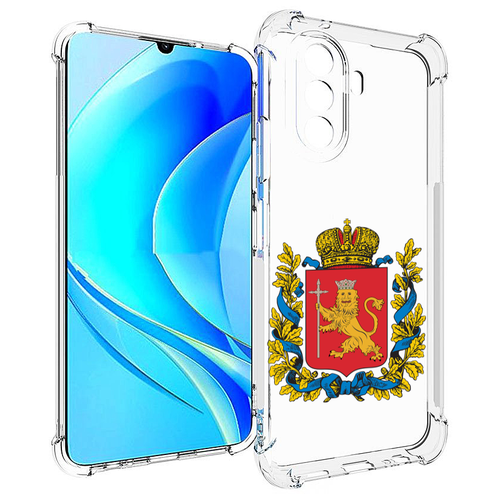Чехол MyPads герб-владимирская-область для Huawei Nova Y70 / Nova Y70 Plus (MGA-LX9N) / Huawei Enjoy 50 задняя-панель-накладка-бампер