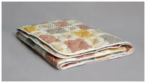 Шерстяное одеяло Ностальжи (разноцветный), Одеяло 140x205 легкое