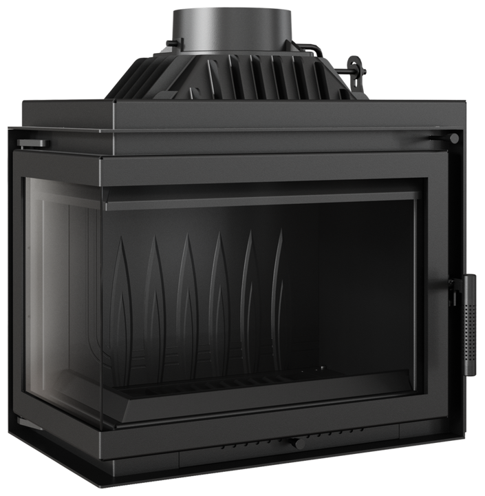 фото Топка угловая левая Kratki SIMPLE/M/S/L/BS (угловое стекло слева)