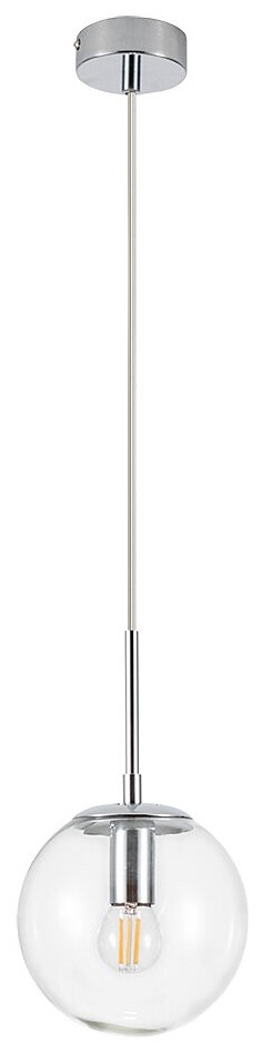 Светильник подвесной Arte Lamp Volare A1915SP-1CC, E14, кол-во ламп:1шт, Хром