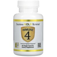California Gold Nutrition Immune 4 капс., 300 г, 60 шт., бузина