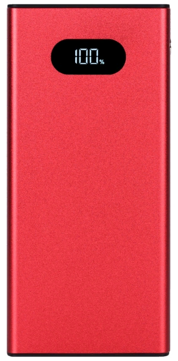 Внешний аккумулятор TFN АКБ 10000mAh Blaze LCD PD/красный