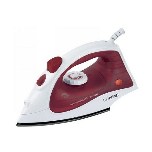 Утюг Lumme LU-1130 бордовый гранат утюг lumme lu 1130