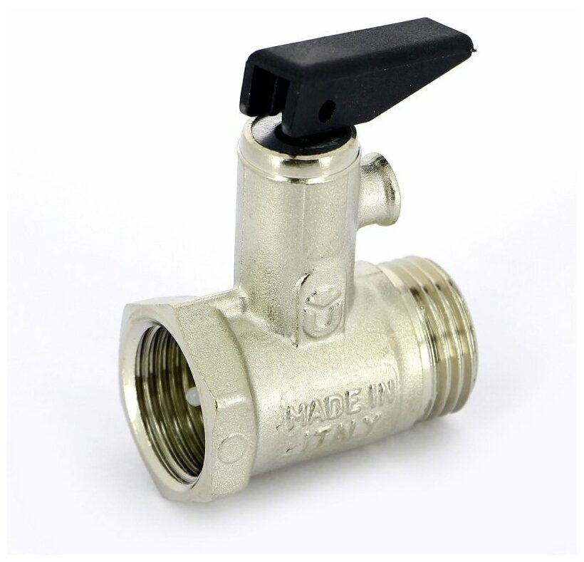 Клапан обратный 1/2' ITAP для водонагревателей 8,5 бар со сбросником и ручным спуском - фотография № 2