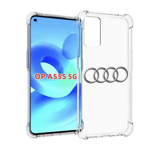 Чехол MyPads audi-ауди-7 мужской для OPPO A55s задняя-панель-накладка-бампер чехол mypads audi ауди 7 мужской для oppo k10 4g задняя панель накладка бампер