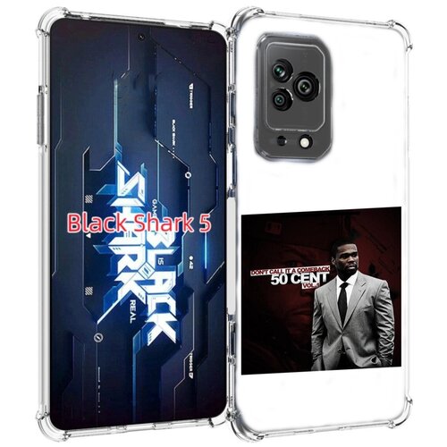 Чехол MyPads 50 Cent - Dont Call It A Comeback Vol для Xiaomi Black Shark 5 задняя-панель-накладка-бампер