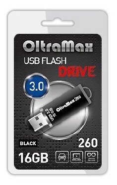 USB флэш-накопитель OLTRAMAX OM-16GB-260-Black 3.0 черный