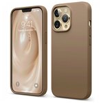 Чехол Elago Soft silicone (Liquid) для iPhone 13 Pro, цвет Коричневый (ES13SC61PRO-BR) - изображение