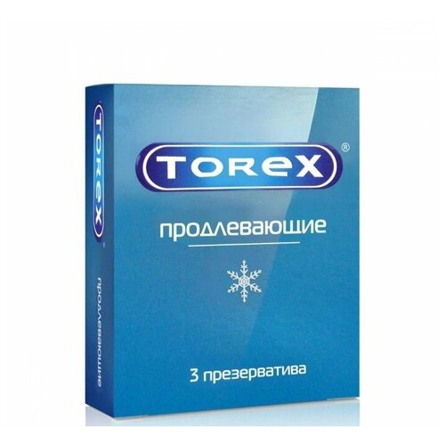 Презервативы «Torex» Продлевающие, 3 шт. презервативы torex party продлевающие 3 шт