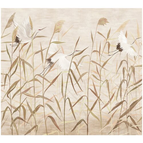 Фотообои фактура Крошка Природа с цаплями 300x270 4999₽