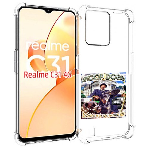 Чехол MyPads Snoop Dogg DA GAME IS TO BE SOLD, NOT TO BE TOLD для OPPO Realme C31 задняя-панель-накладка-бампер чехол mypads snoop dogg da game is to be sold not to be told для realme gt master explorer edition задняя панель накладка бампер