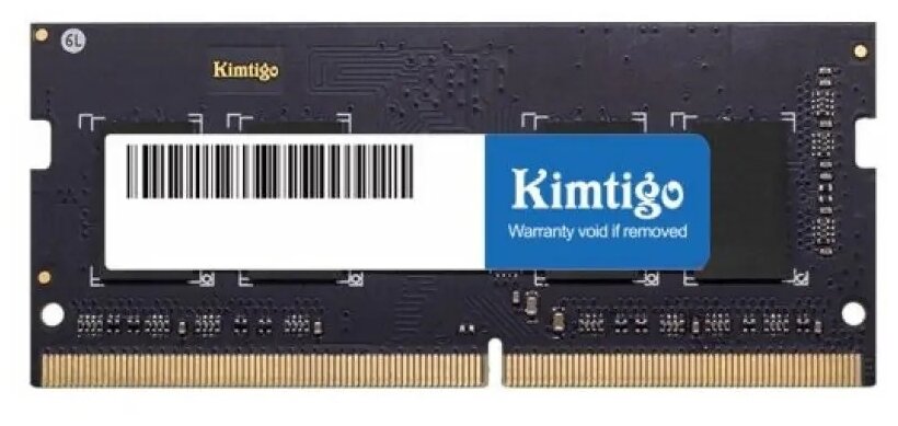 Оперативная память Kimtigo DDR3L 1600 МГц SODIMM CL11 KMTS8GF581600