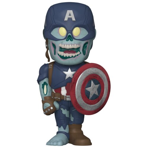 Фигурка Funko Vinyl SODA What If Zombie Captain America w/(GW) Chase (IE) 58668 виниловая пластинка кенни роджерс поет кенни роджерс lp