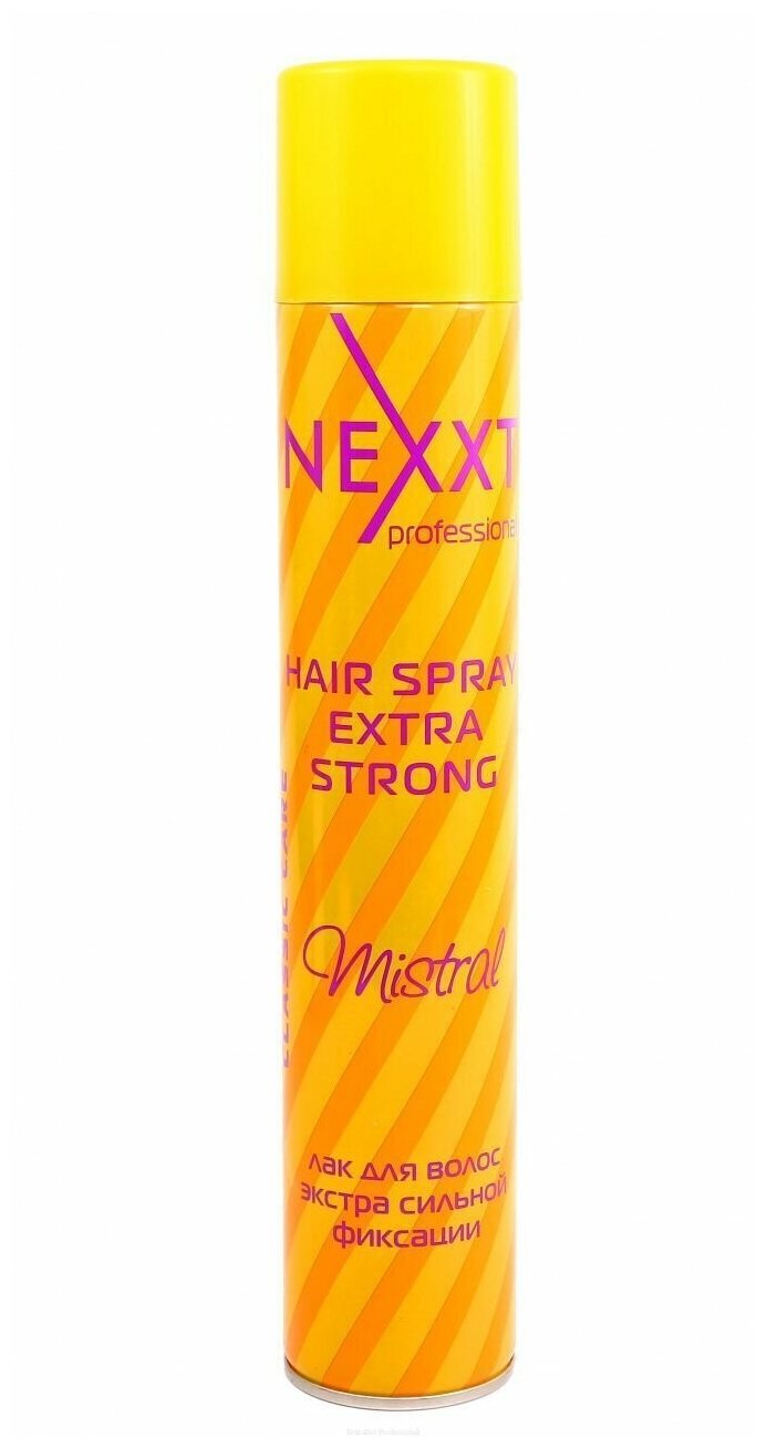 Nexxt Professional Hair Spray Extra Strong Mistral Лак для волос Экстрасильной фиксации360мл