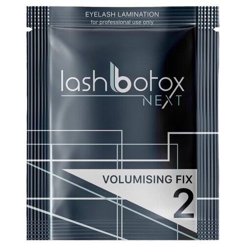 Состав для ламинирования No2 Lash Botox Next Volumising Fix состав lash botox для ламинирования next 2 1 5 мл