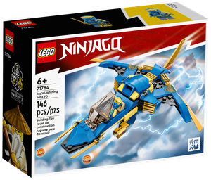 Конструктор LEGO Ningago 71784 Jay’s Lightning Jet EVO, 146 дет.