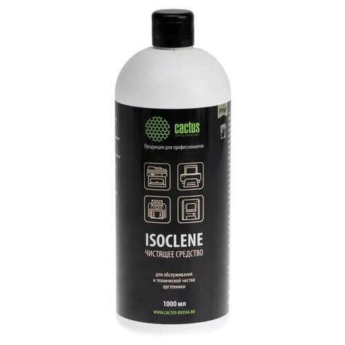 Средство для очистки техники Cactus CS-ISOCLENE1, изопропиловое, 1л (1шт.)