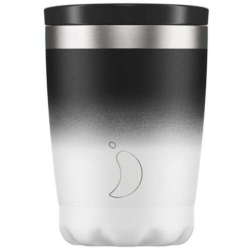 Термокружка Coffee Cup, 340 мл, черно-белая