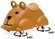 Каталка-толокар "Мишка" Viking Toys, вращается на 360 градусов