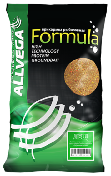 Прикормка Allvega Formula Bream 0,9кг (ЛЕЩ)