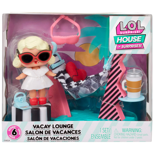 LOL Surprise Мебель №27 - Гамак для отдыха (Leading Baby) лол игровой набор кукла с мебелью смузи бар серия 5 lol surprise house of surprises snack bar 580249