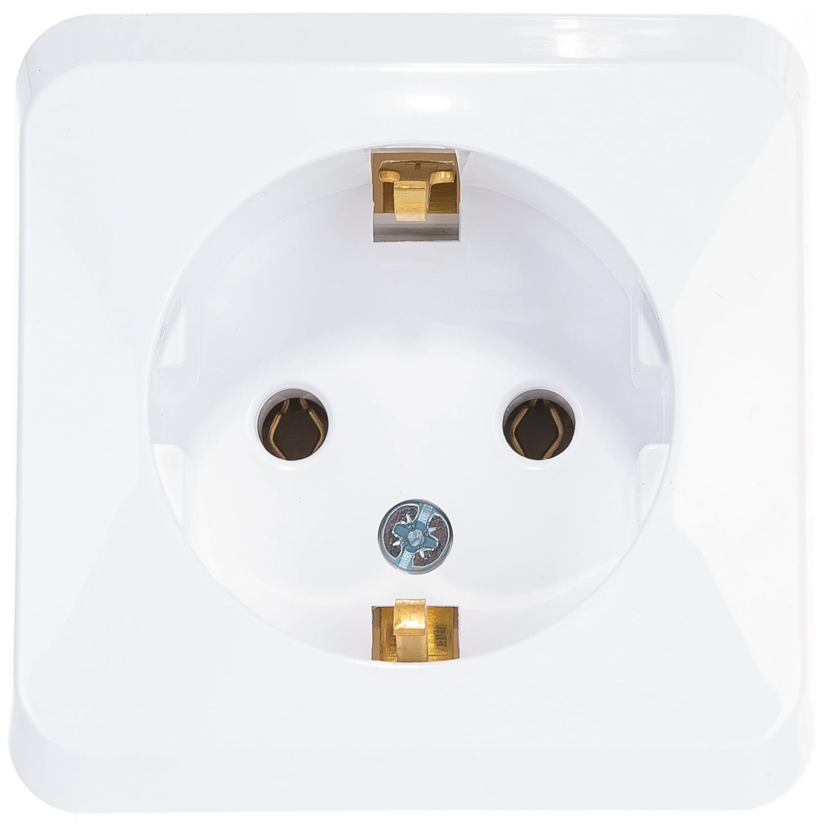 Розетка Schneider Electric PA16-003B этюд, 16 А, с заземлением