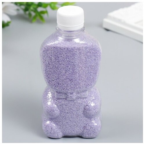 Песок цветной в бутылках Сиреневый 500 гр микс 14060₽