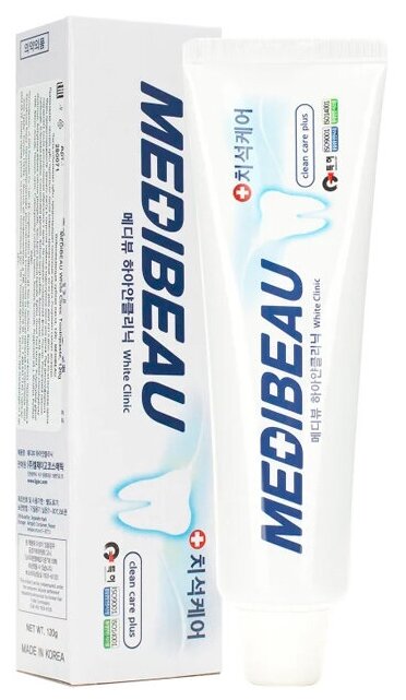 Зубная паста Medibeau White Clinic 120 г