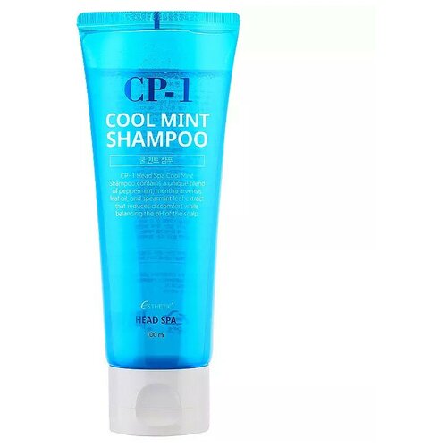 Esthetic House Шампунь охлаждающий с мятой - CP-1 head spa cool mint shampoo, 100 мл шампунь для волос охлаждающий esthetic house cp 1 head spa cool mint shampoo 100 мл