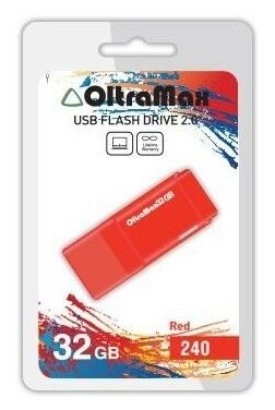 Флешка OLTRAMAX OM-32GB-240 32 Гб, красный