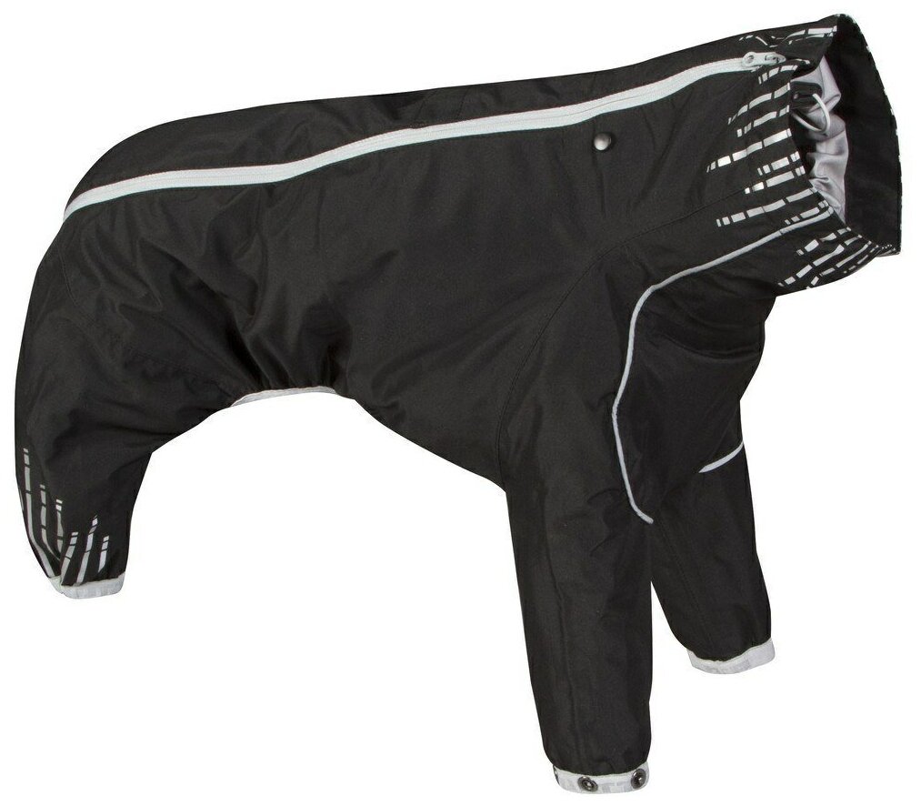 Комбинезон для собак Hurtta Downpour Suit 30L Чёрный