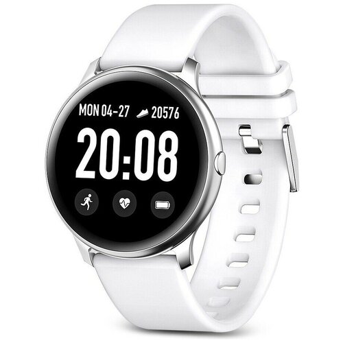 Смарт Спортивные часы NEW GENERATION Голосовой помощник NFC Круглые умные часы 2022 Смарт часы для Android IOS Белый 289900₽