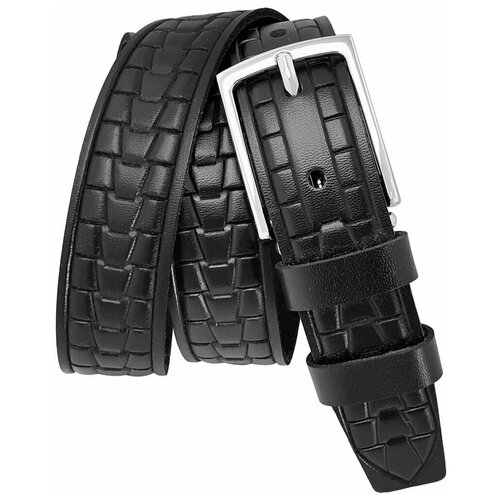 фото Ремень sergio manetti, размер 90-105, черный