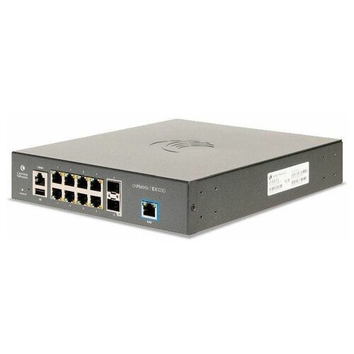 Коммутатор Cambium cnMatrix EX10210, Intelligent Ethernet Switch, 8 1Gbps and 2 1 Gbps SFP fiber ports