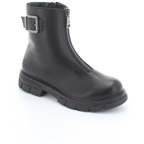 фото Ботинки rieker, размер 38, черный