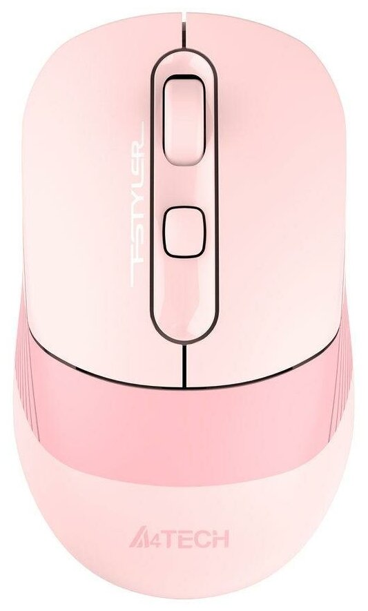 Мышь беспроводная A4TECH Fstyler FB10C розовый USB радиоканал