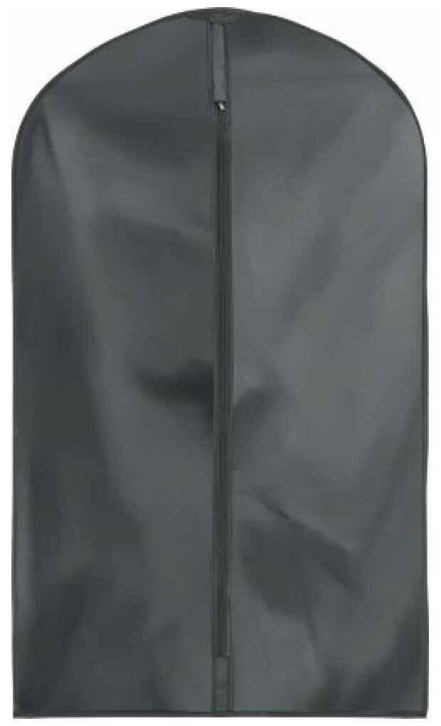 Чехол для хранения одежды/вещей Paterra черный малый на молнии 60 х 105 см