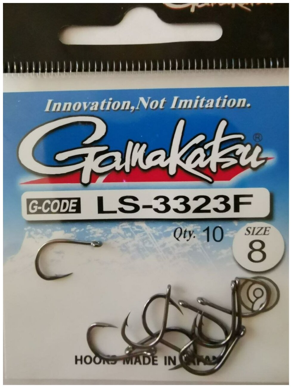 Крючок Gamakatsu Hook LS-3323F №8