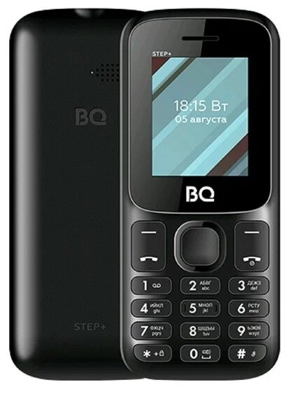Мобильный телефон BQ 1848 Step+ Black (черный) (без СЗУ в комплекте)