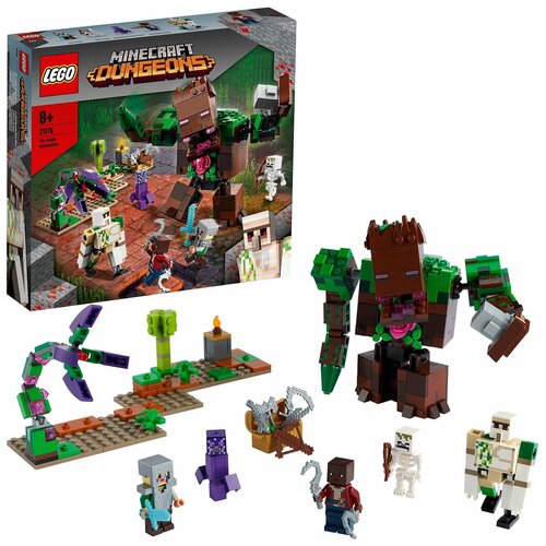 Lego Конструктор Lego Minecraft «Мерзость из джунглей», 489 элементов