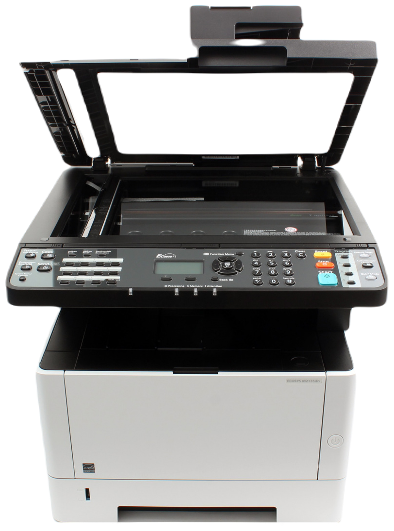 МФУ лазерное KYOCERA ECOSYS M2135dn, ч/б, A4 — фото 1