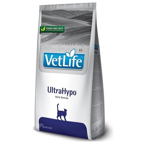 Фармина 22561 Vet Life UltraHypo сух.д/кошек при пищевой аллергии и/или непереносимости 400г