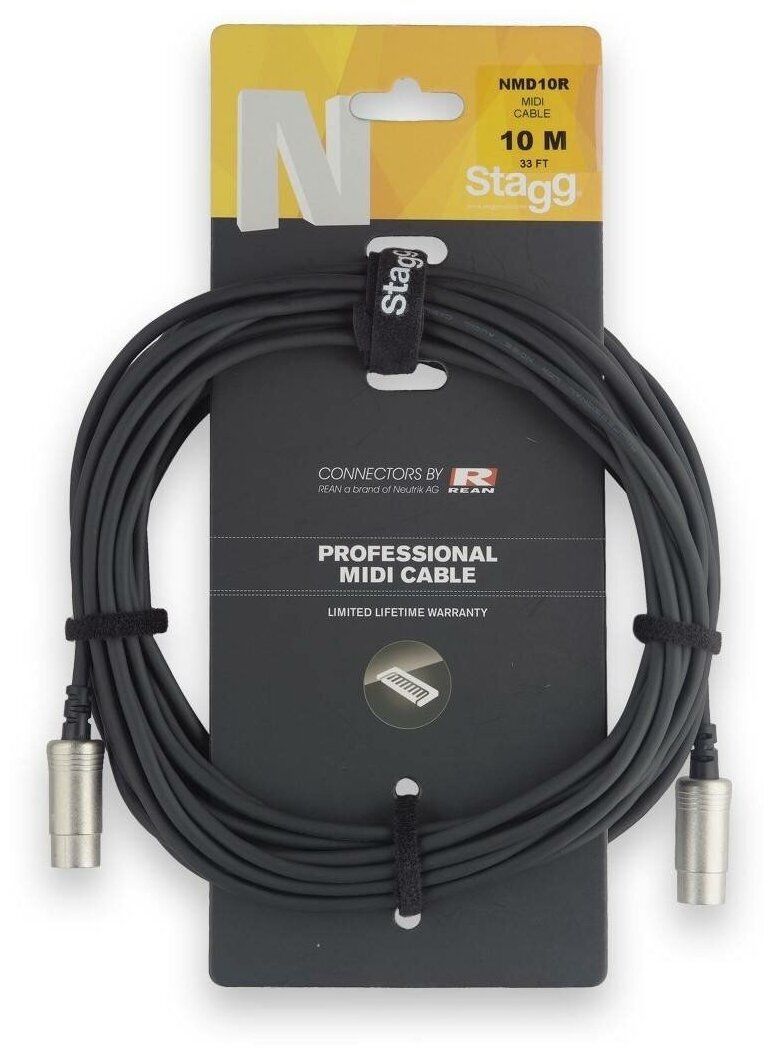 MIDI кабель STAGG NMD10R