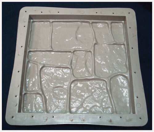 Изображение товара Форма для плитки "Каунас" Камелот НН, пластик, 30х30х4 см, комплект 10шт