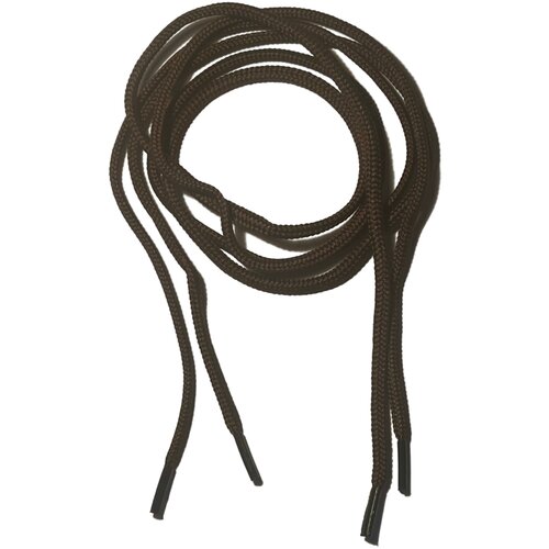 Шнурки для обуви круглые коричневого цвета 60см, 1 пара (2шт)