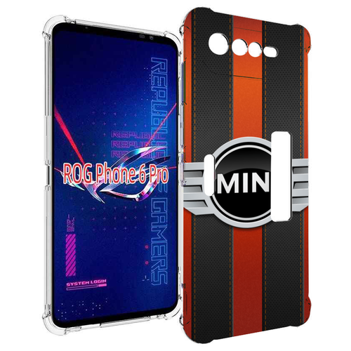 Чехол MyPads mini-мини-1 для Asus ROG Phone 6 Pro задняя-панель-накладка-бампер