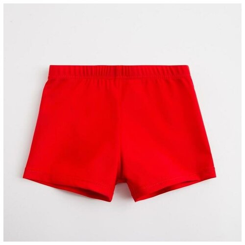Плавки купальные для мальчика MINAKU однотонные цвет красный, рост 146-152 свитшот для мальчика цвет красный рост 146 152 см
