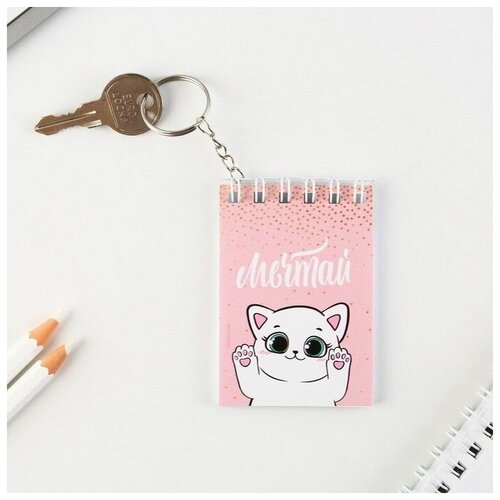 Брелок блокнот Мечтай 55 х 75 см 447₽