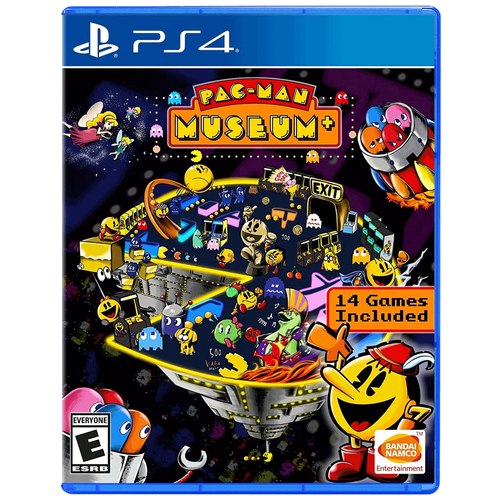 Pac-Man Museum+ [US][PS4, английская версия] my arcade micro player mini arcade cabinet machine ms pac man video game