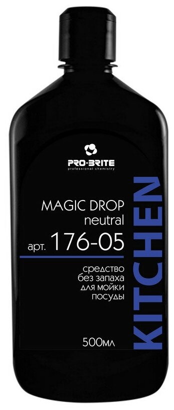 Профхим д/посуды д/ручного мытья Pro-Brite/Magic Drop Neutral,0.5л_СПб